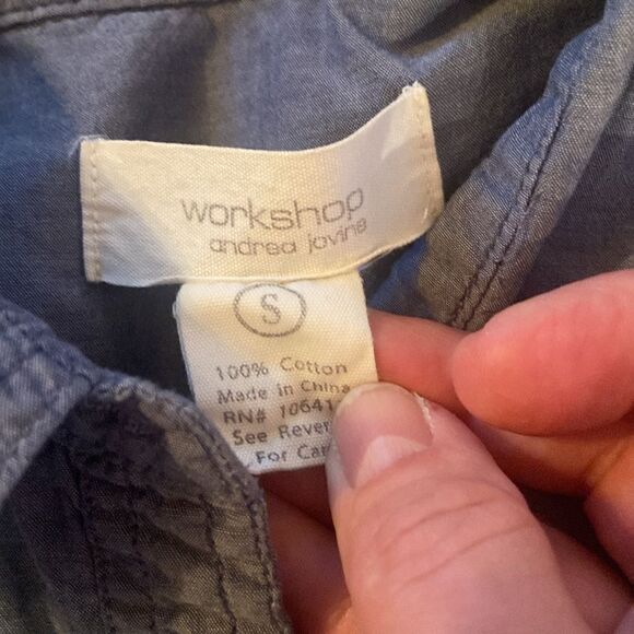 Workshop Andrea Jovine button-down 100% cotton, size small - Picture 4 of 10